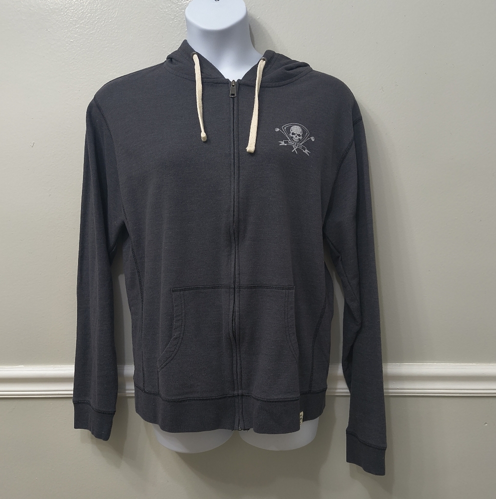 Original Legacy Unisex Gray Hoodie Subtle Skull Gray XL Y2K Streetwear Grunge